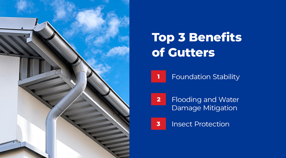 Benefits of Gutters